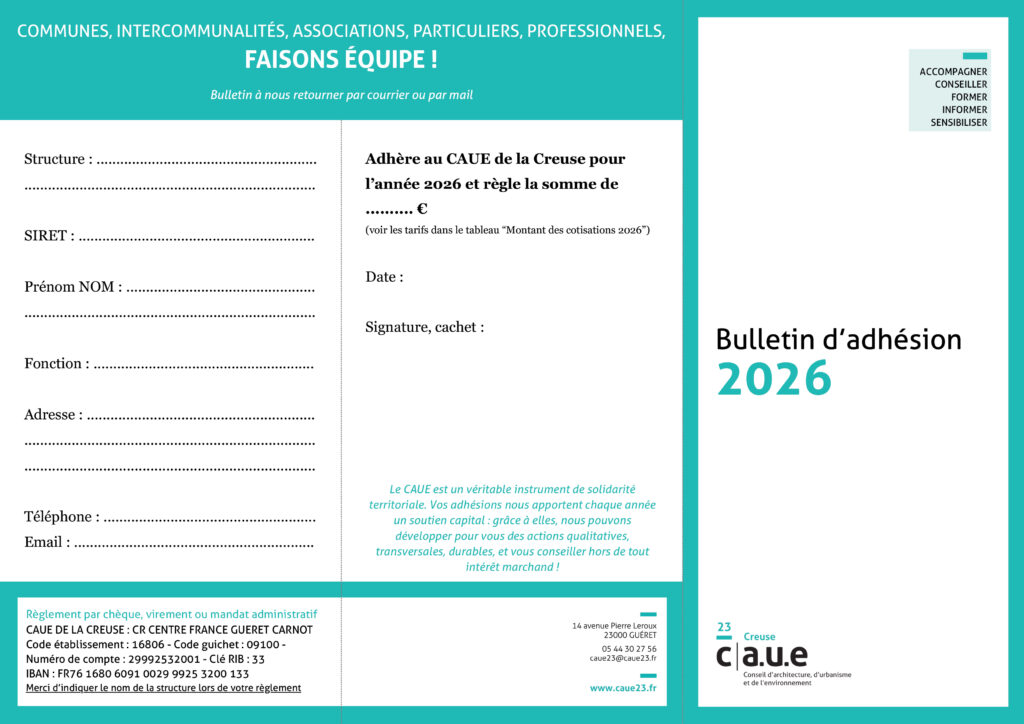 2026. Bulletin d'adhésion-1